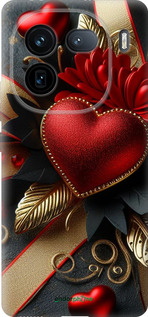 Силиконовый чехол Сердечки v2 для Vivo iQOO 12 - 5832u-3433 изображение 