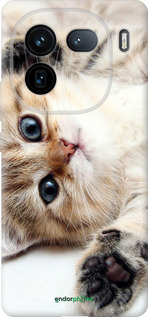 Силиконовый чехол Котик для Vivo iQOO 12 - 6024u-3433 изображение 