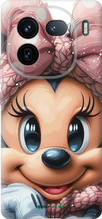 Силиконовый чехол Минни Маус с бантиком для Vivo iQOO 12 - 6055u-3433 изображение 