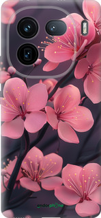 Силиконовый чехол 'Пурпурная сакура' для Vivo iQOO 12 изображение 4