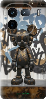 Силиконовый чехол Bronze kaws v2 для Vivo iQOO 12 - 6098u-3433 изображение 