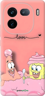 Силиконовый чехол Спанч Боб для Vivo iQOO 12 - 6282u-3433 изображение 