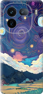 Силиконовый чехол Креативный арт для Vivo iQOO 12 - 6322u-3433 изображение 