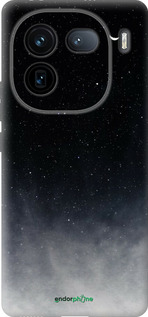 Силиконовый чехол Сині хмари, Синій місяць для Vivo iQOO 12 - 6396u-3433 изображение 