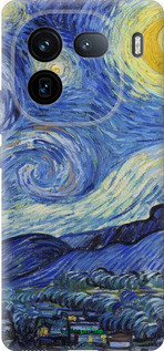 Силиконовый чехол «Звездная ночь» Винсента Ван Гога для Vivo iQOO 12 - 6433u-3433 изображение 