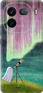 Силиконовый чехол Привидение и звезды для Vivo iQOO 12 - 6443u-3433 изображение 