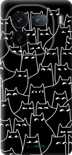 Силиконовый чехол С изображением кошек для Vivo iQOO 12 - 6470u-3433 изображение 