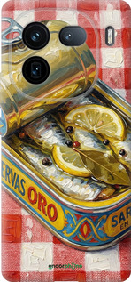 Силиконовый чехол Vintage Sardine Tin Phone для Vivo iQOO 12 - 6772u-3433 изображение 