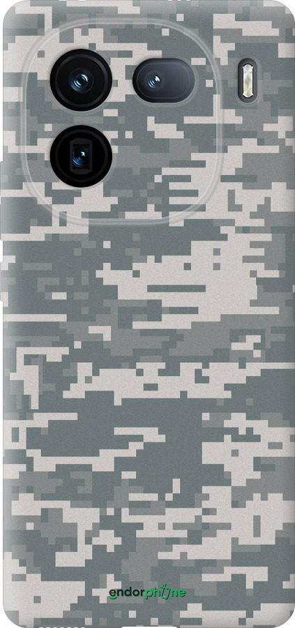 Силиконовый чехол Камуфляж для Vivo iQOO 12 - 1085u-3433 изображение 