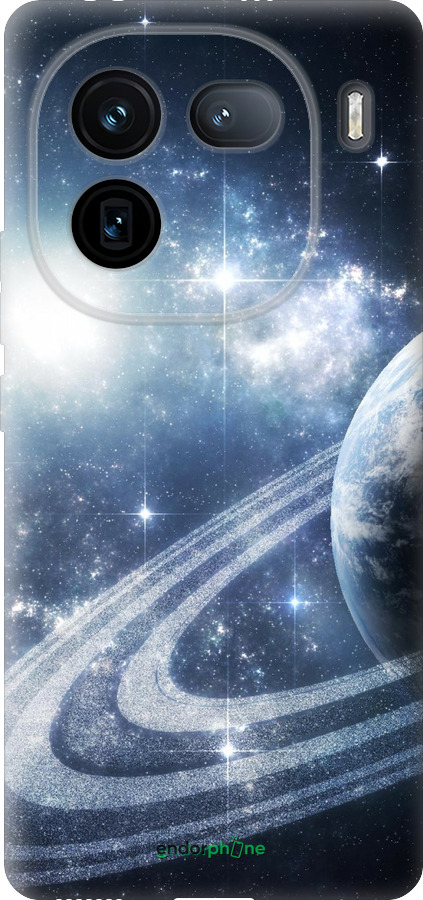 Силиконовый чехол Кольца Сатурна для Vivo iQOO 12 - 173u-3433 изображение 