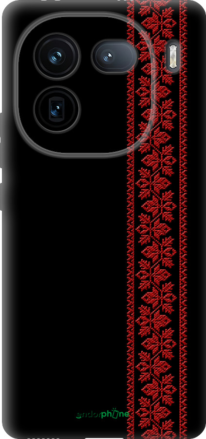 Силиконовый чехол Вышиванка 53 для Vivo iQOO 12 - 2041u-3433 изображение 