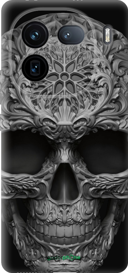 Силіконовий чехол skull-ornament для Vivo iQOO 12 - 4101u-3433 изображение 