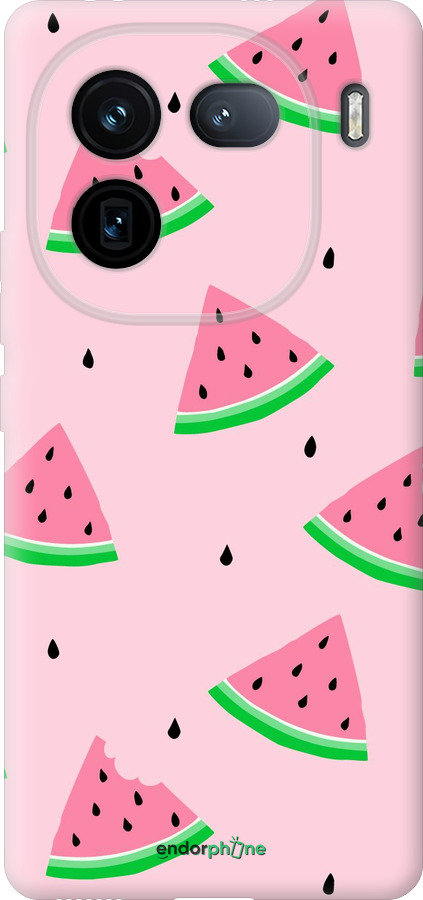 Силиконовый чехол Розовый арбуз для Vivo iQOO 12 - 4314u-3433 изображение 