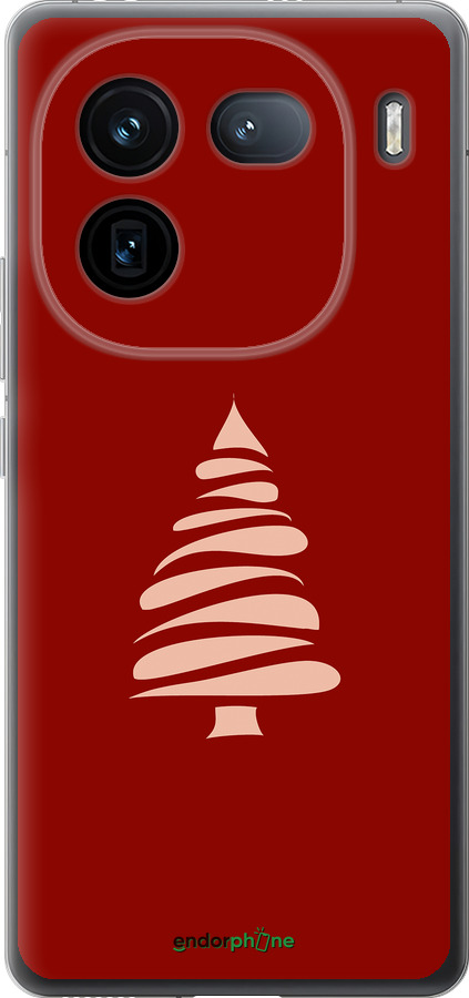 Силиконовый чехол Новогодний 15 для Vivo iQOO 12 - 4628u-3433 изображение 