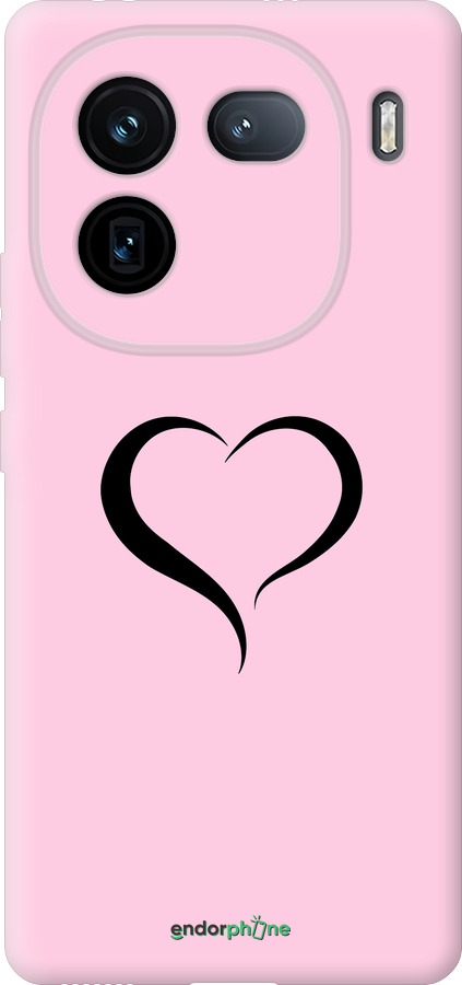 Силіконовий чехол Серце 1 для Vivo iQOO 12 - 4730u-3433 изображение 