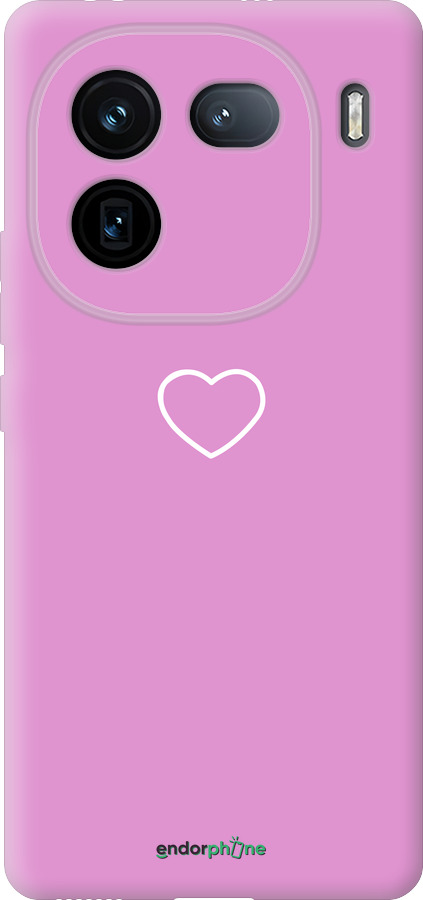 Силиконовый чехол Сердце 2 для Vivo iQOO 12 - 4863u-3433 изображение 