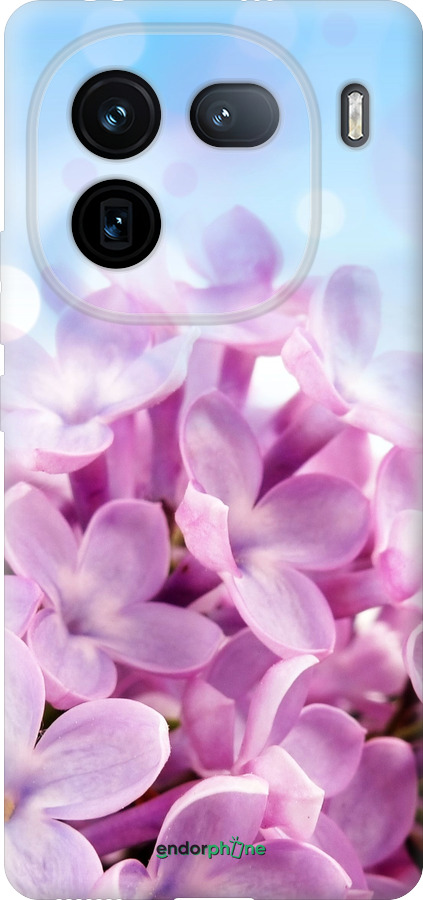 Силіконовий чехол Бузок для Vivo iQOO 12 - 527u-3433 изображение 