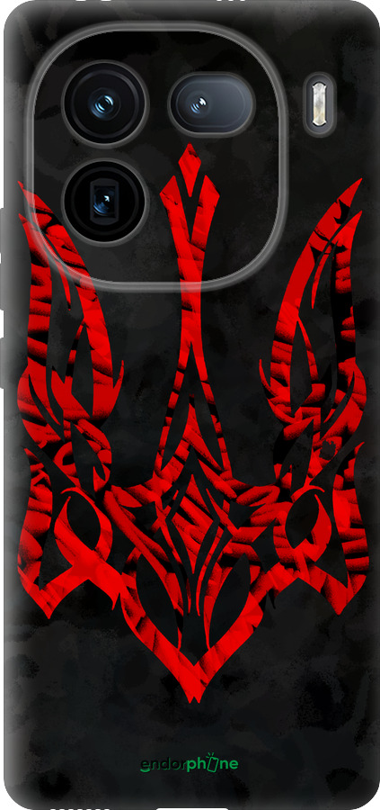 Силиконовый чехол Герб Украины v4 для Vivo iQOO 12 - 5319u-3433 изображение 