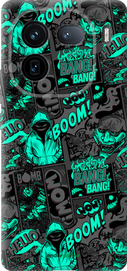 Силіконовий чехол № 5331 для Vivo iQOO 12 - 5331u-3433 изображение 