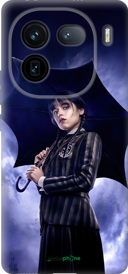 Силиконовый чехол Wednesday v2 для Vivo iQOO 12 - 5516u-3433 изображение 