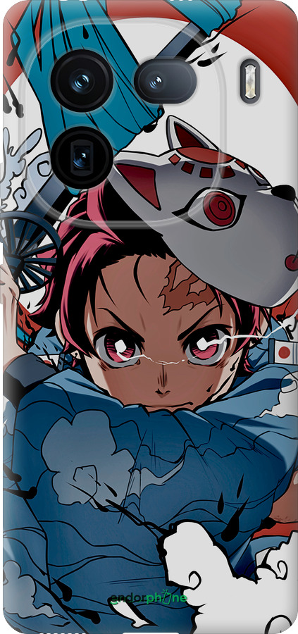 Силиконовый чехол Танджиро Камадо для Vivo iQOO 12 - 5574u-3433 изображение 