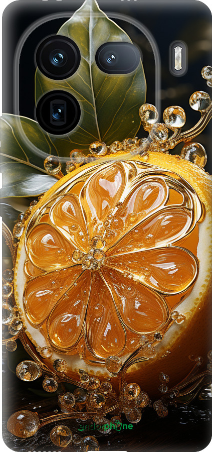 Силиконовый чехол Лимон для Vivo iQOO 12 - 5647u-3433 изображение 