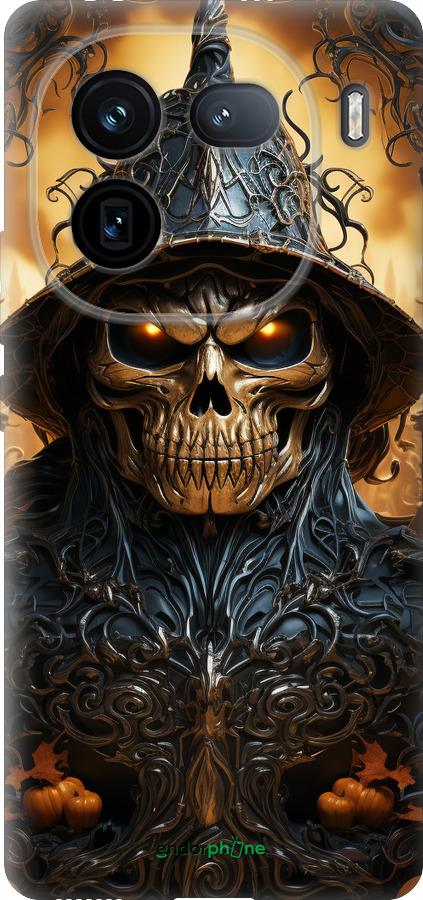 Силиконовый чехол Череп 2 для Vivo iQOO 12 - 5652u-3433 изображение 