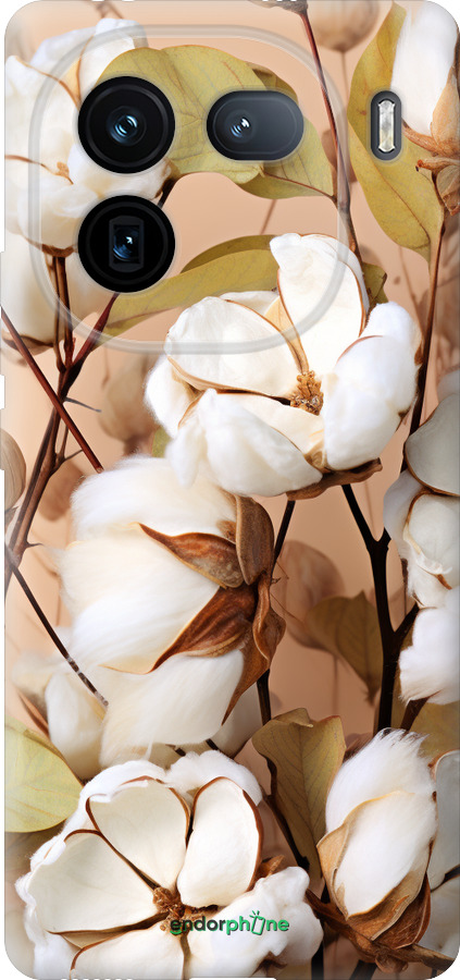 Силиконовый чехол Хлопок для Vivo iQOO 12 - 5665u-3433 изображение 