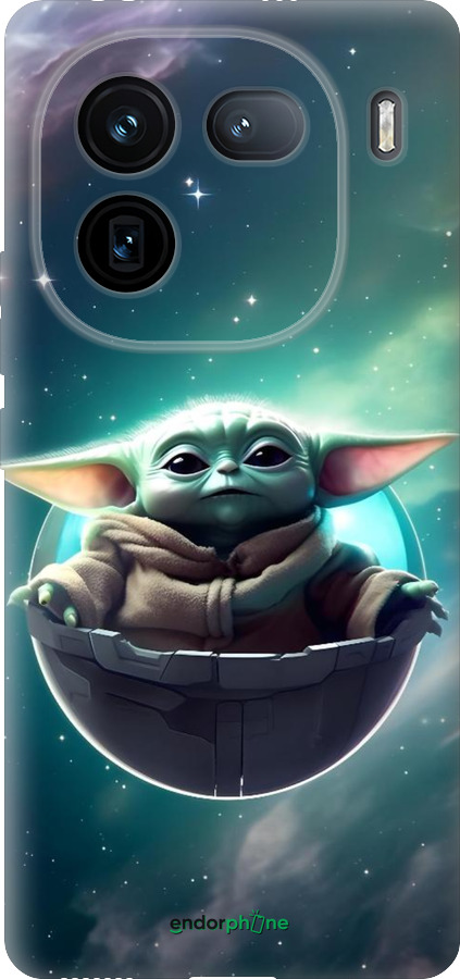 Силиконовый чехол Малышь йода для Vivo iQOO 12 - 6294u-3433 изображение 