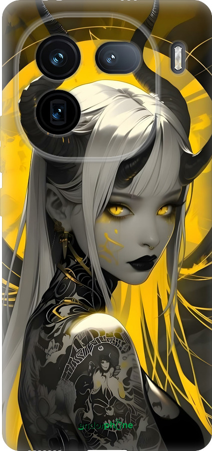 Силиконовый чехол Аниме демон 2 для Vivo iQOO 12 - 6309u-3433 изображение 