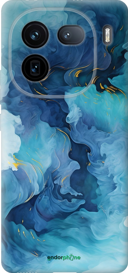 Силиконовый чехол Акварель для Vivo iQOO 12 - 6320u-3433 изображение 