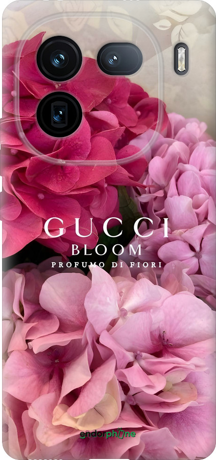 Силиконовый чехол Гучи для Vivo iQOO 12 - 6341u-3433 изображение 