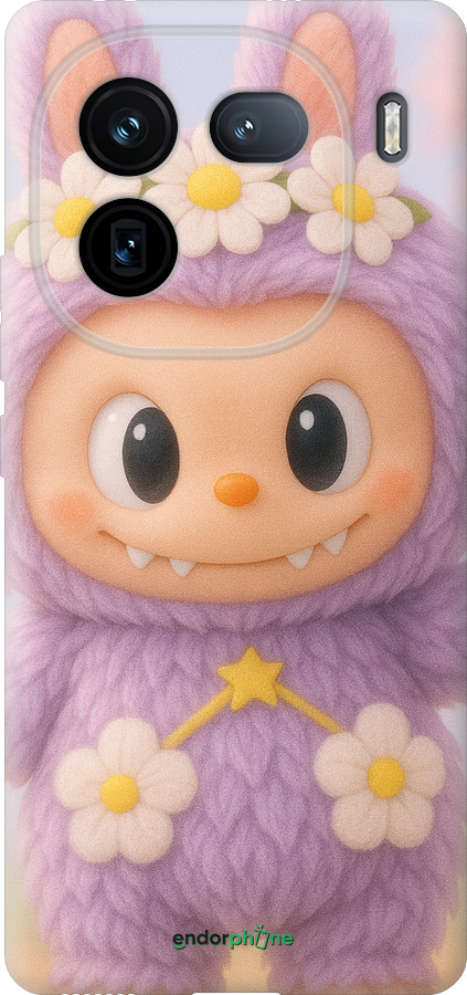 Силиконовый чехол Лабубу 1 для Vivo iQOO 12 - 6709u-3433 изображение 