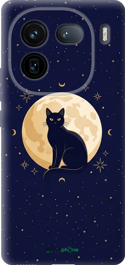 Силиконовый чехол Cute Cat Celestial/Witchy для Vivo iQOO 12 - 6787u-3433 изображение 