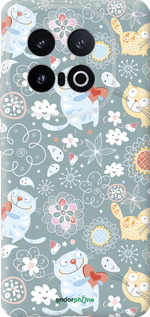 Силиконовый чехол Котята v3 для Vivo IQOO 13 - 1223u-3913 изображение 