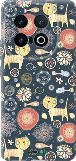 Силиконовый чехол Котята v4 для Vivo IQOO 13 - 1224u-3913 изображение 