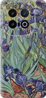Силиконовый чехол Винсент Ван Гог. Ирисы для Vivo IQOO 13 - 161u-3913 изображение 