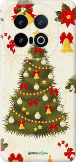 Силиконовый чехол Новогодняя елка для Vivo IQOO 13 - 4198u-3913 изображение 
