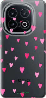 Силиконовый чехол Сердечки 2 для Vivo IQOO 13 - 4763u-3913 изображение 