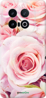 Силіконовий чехол Троянди для Vivo IQOO 13 - 525u-3913 изображение 
