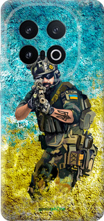 Силиконовый чехол Воин ЗСУ для Vivo IQOO 13 - 5311u-3913 изображение 