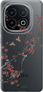 Силіконовий чехол Сакура v2 для Vivo IQOO 13 - 5538u-3913 изображение 