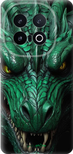 Силиконовый чехол Зелёный дракон v2 для Vivo IQOO 13 - 5817u-3913 изображение 