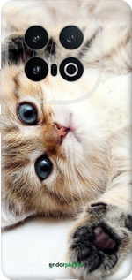 Силиконовый чехол Котик для Vivo IQOO 13 - 6024u-3913 изображение 