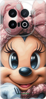 Силиконовый чехол Минни Маус с бантиком для Vivo IQOO 13 - 6055u-3913 изображение 