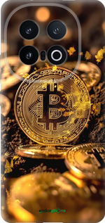 Силиконовый чехол Золотая лихорадка биткойна для Vivo IQOO 13 - 6089u-3913 изображение 