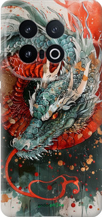 Силиконовый чехол Стихия огня для Vivo IQOO 13 - 6101u-3913 изображение 