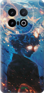 Силіконовий чехол Сатору Годжо для Vivo IQOO 13 - 6129u-3913 изображение 