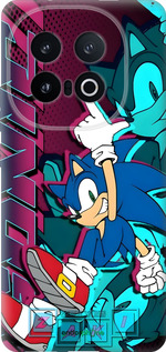 Силиконовый чехол Соник для Vivo IQOO 13 - 6284u-3913 изображение 