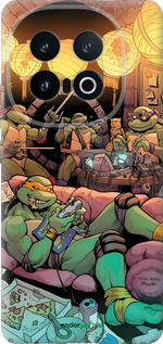 Силиконовый чехол Черепашки нинзя для Vivo IQOO 13 - 6346u-3913 изображение 